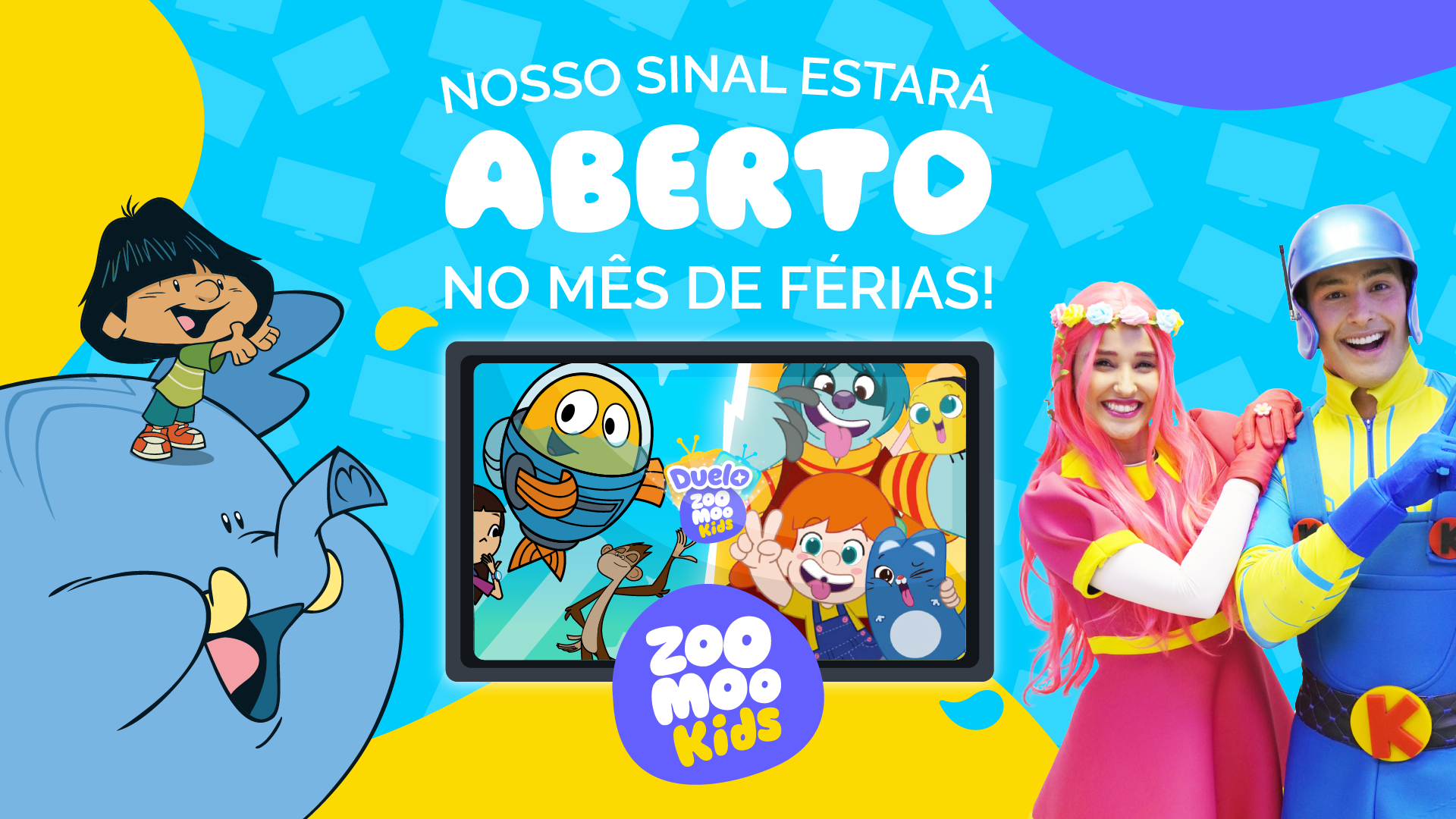 Sala de Imprensa  ZooMoo Kids - Canal ZooMoo Kids fecha contrato épico com  o fenômeno Gato Galactico